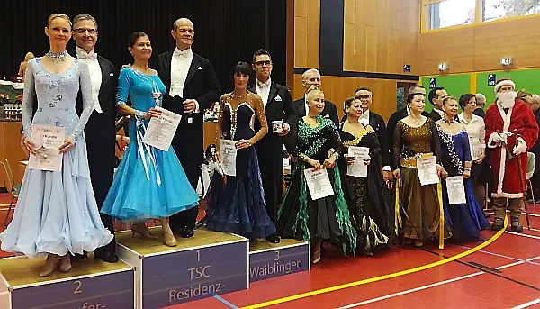 Petra und Stefan auf Platz 2