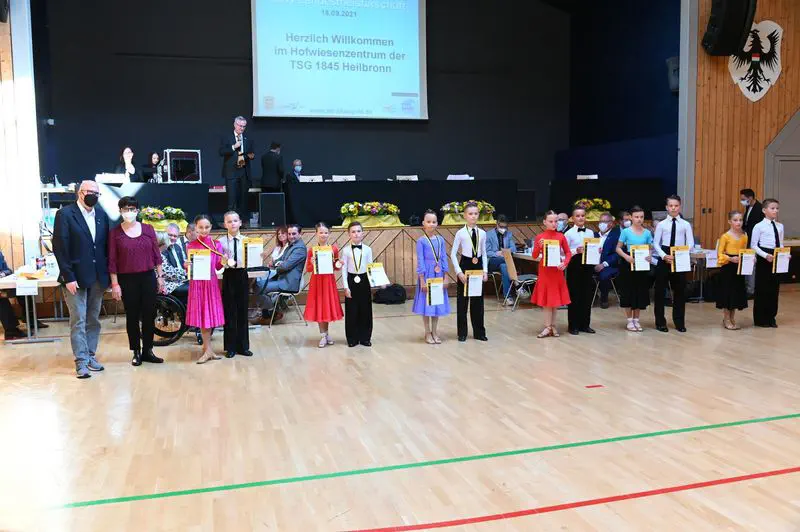 Siegerehrung der KIN D Standard