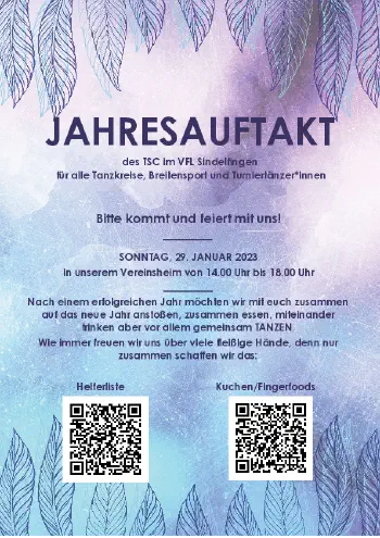 Flyer Einladung