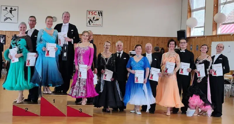 Siegerehrung in Sinsheim