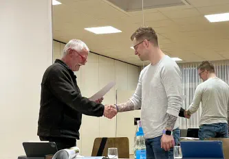 Ehrung von Martin Schatke