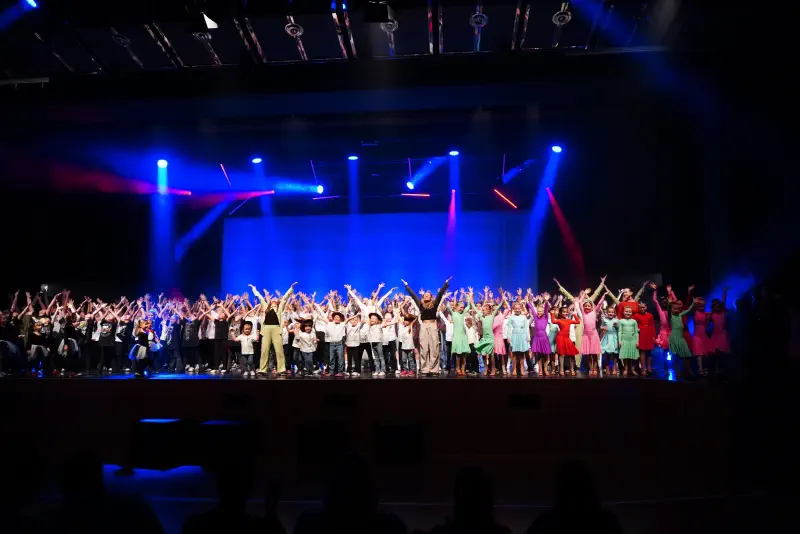 Schlusstanz der Show