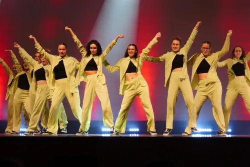 Die Trainerinnen beim Tanzen