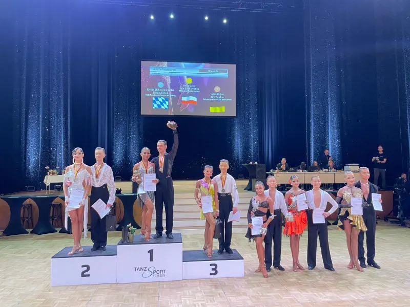 Siegerehrung in Chemnitz