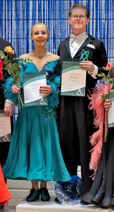 Eva und Rolf auf dem Turnier